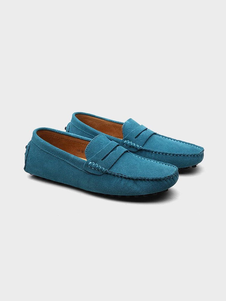 Mocasines náuticos de ante