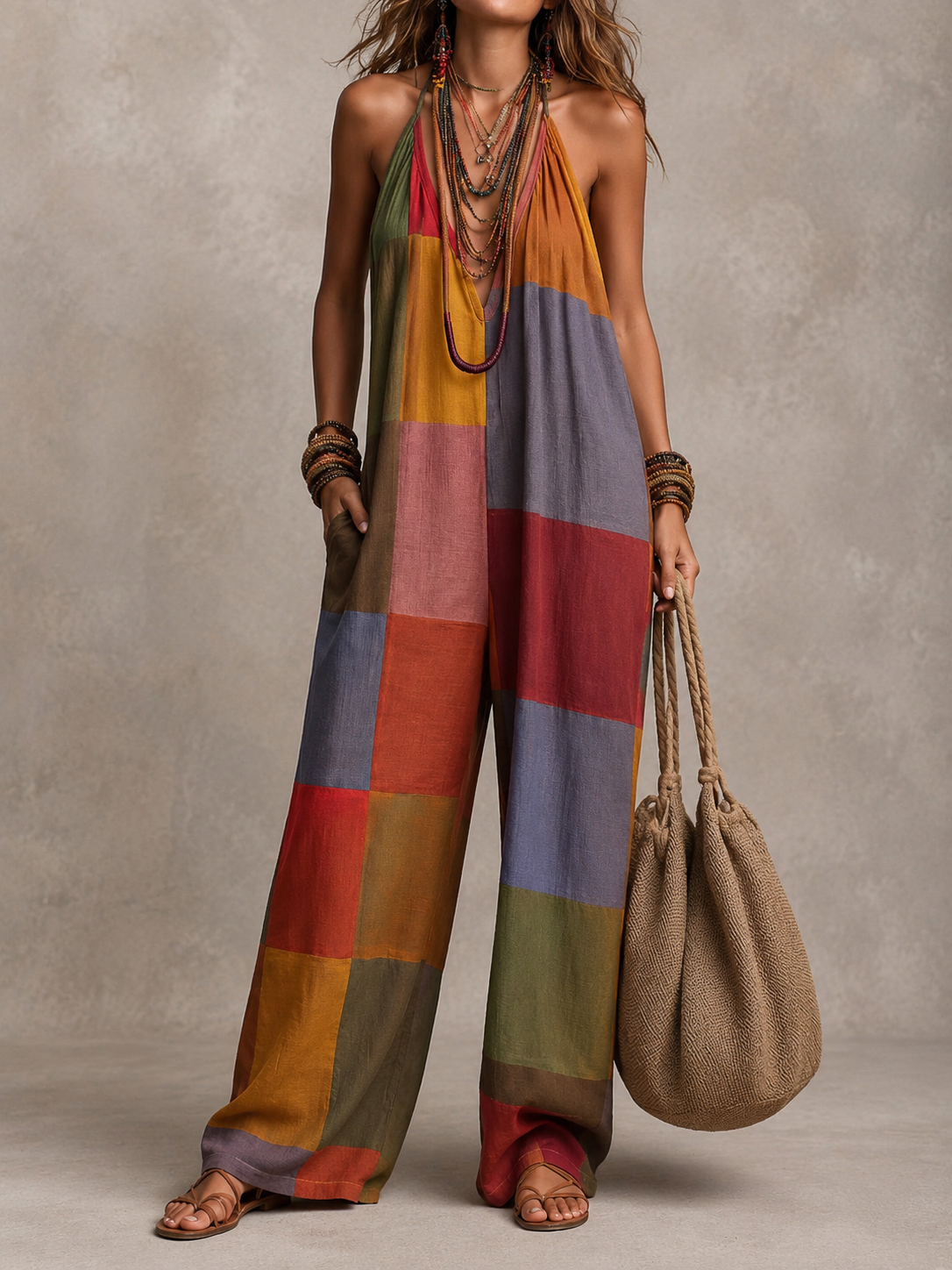 Mono Boho Patchwork™ – Libertad y comodidad con un estilo artístico único.