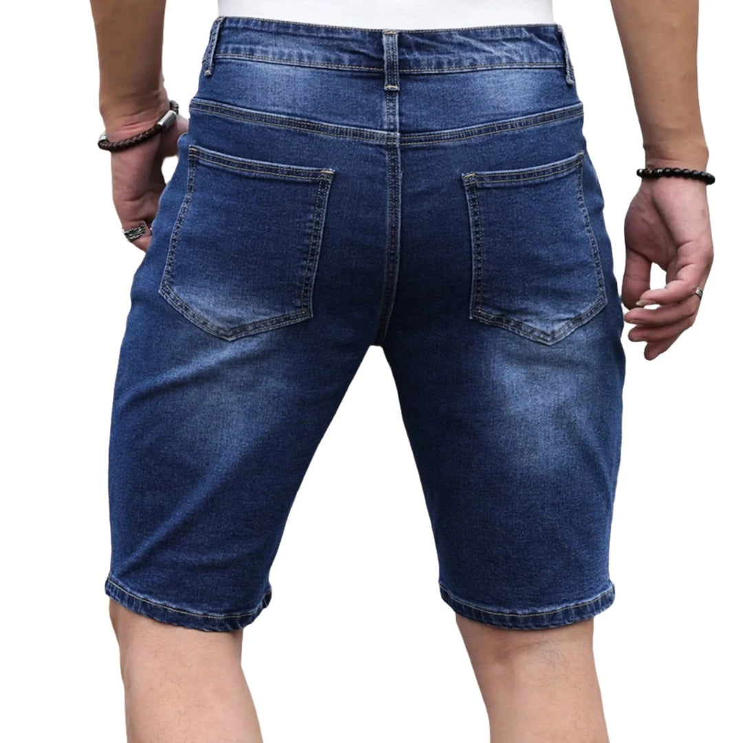 Loren Light Wash Denim Shorts