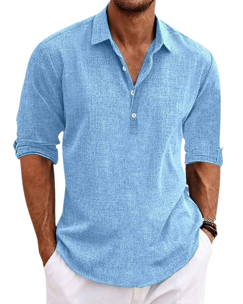 Camisa casual de lino de verano FIRENZE