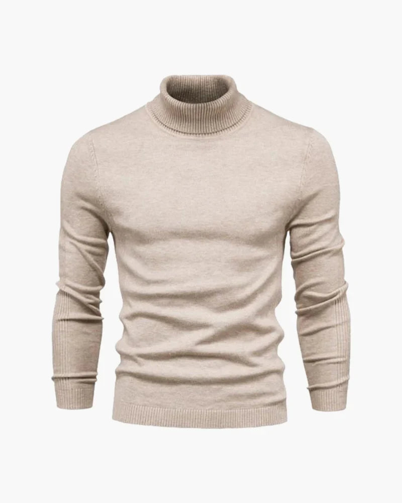 Jersey de cuello alto de lana merino JANGSAN
