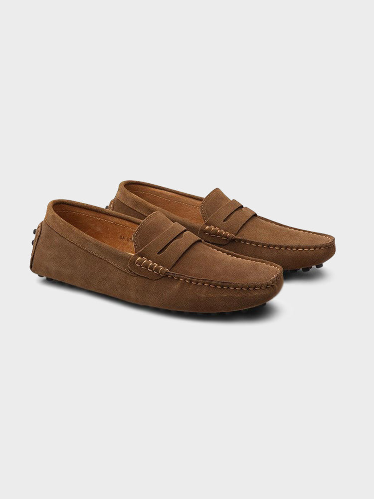 Mocasines náuticos de ante