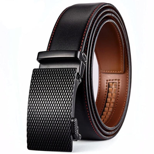 Business leather belt