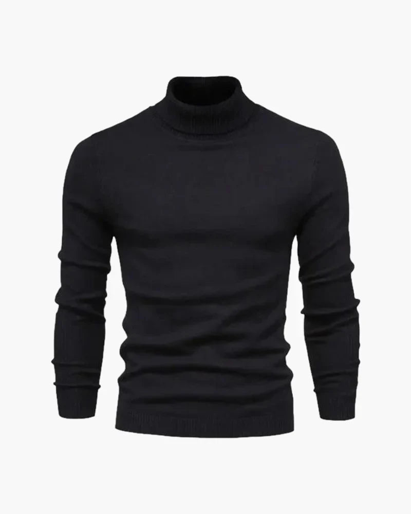 Jersey de cuello alto de lana merino JANGSAN