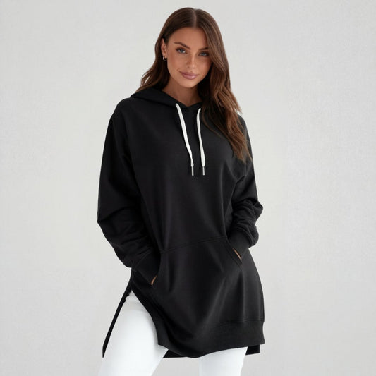 Oversized sweatshirt dress