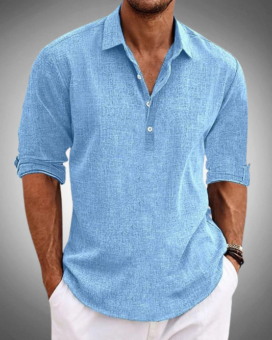 FIRENZE Summer Casual Linen Shirt