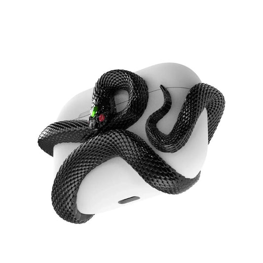 AirPods case with snake design