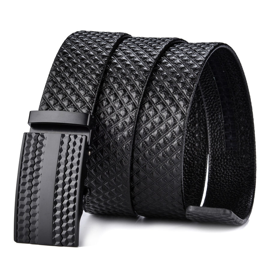 Cinturón de cuero estilo rockero