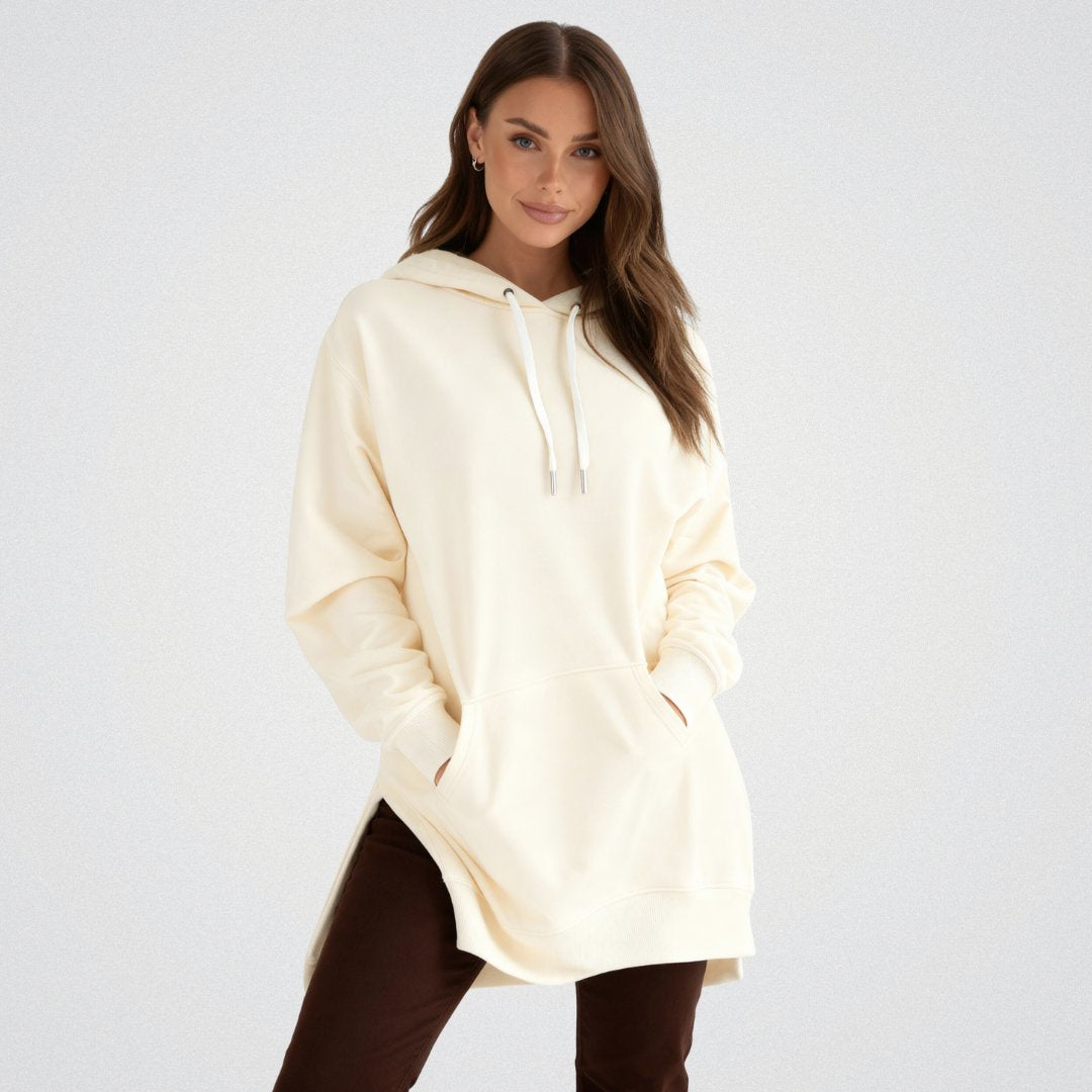 Vestido tipo sudadera oversize