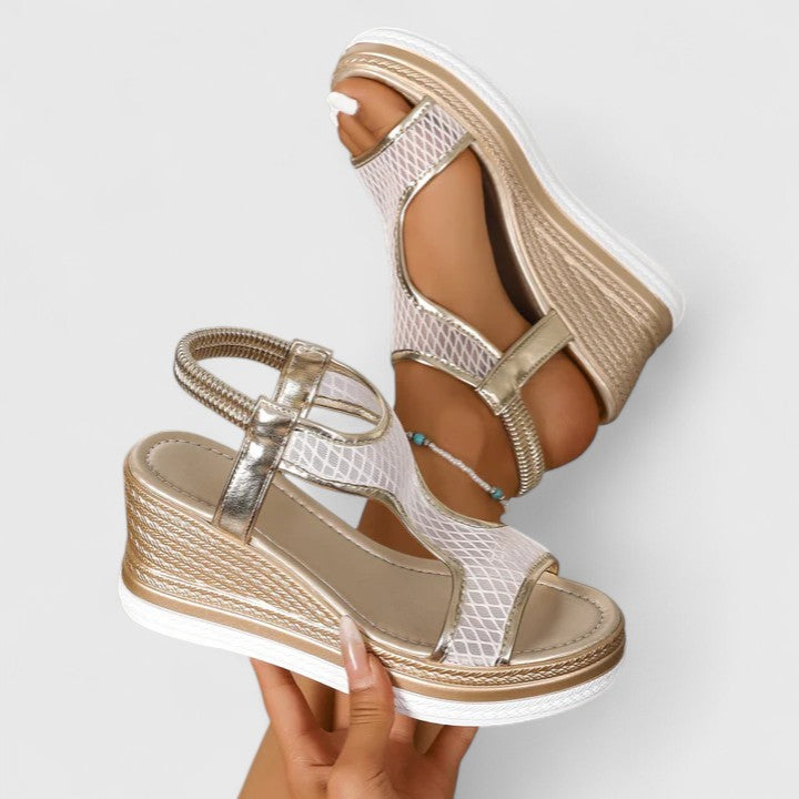 Sandalias ortopédicas de cuña