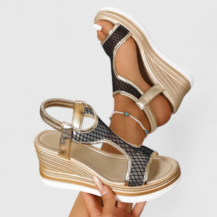 Sandalias ortopédicas de cuña