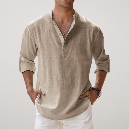 Camisa de verano de lino CAPRI