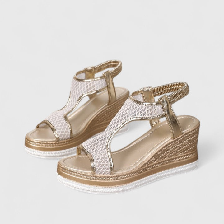 Sandalias ortopédicas de cuña