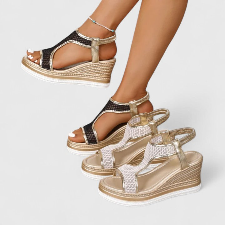 Sandalias ortopédicas de cuña