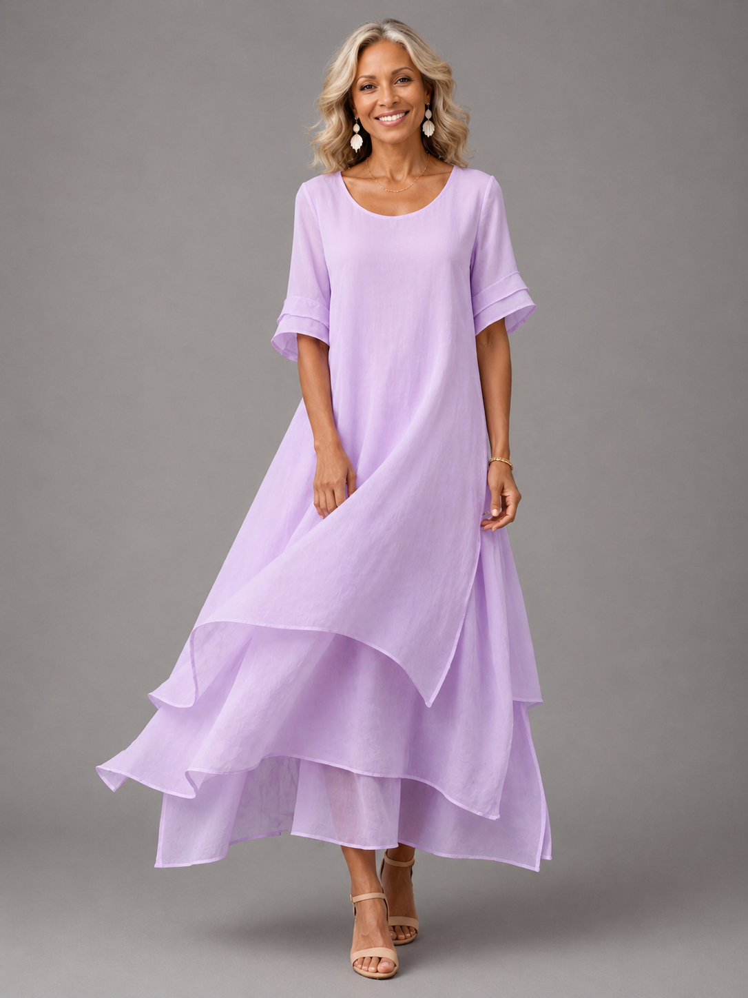 Vestido largo Flowing Grace