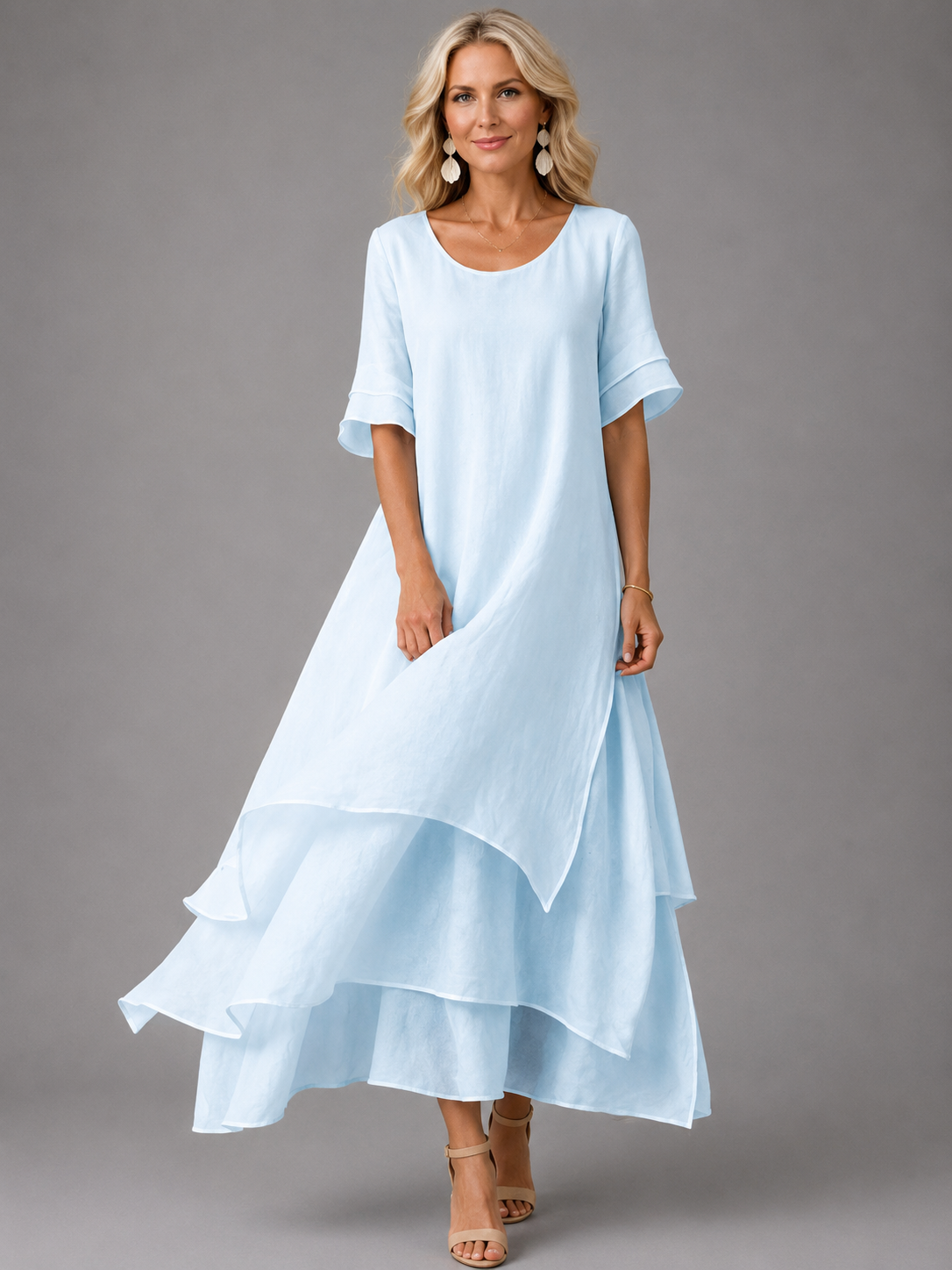 Vestido largo Flowing Grace