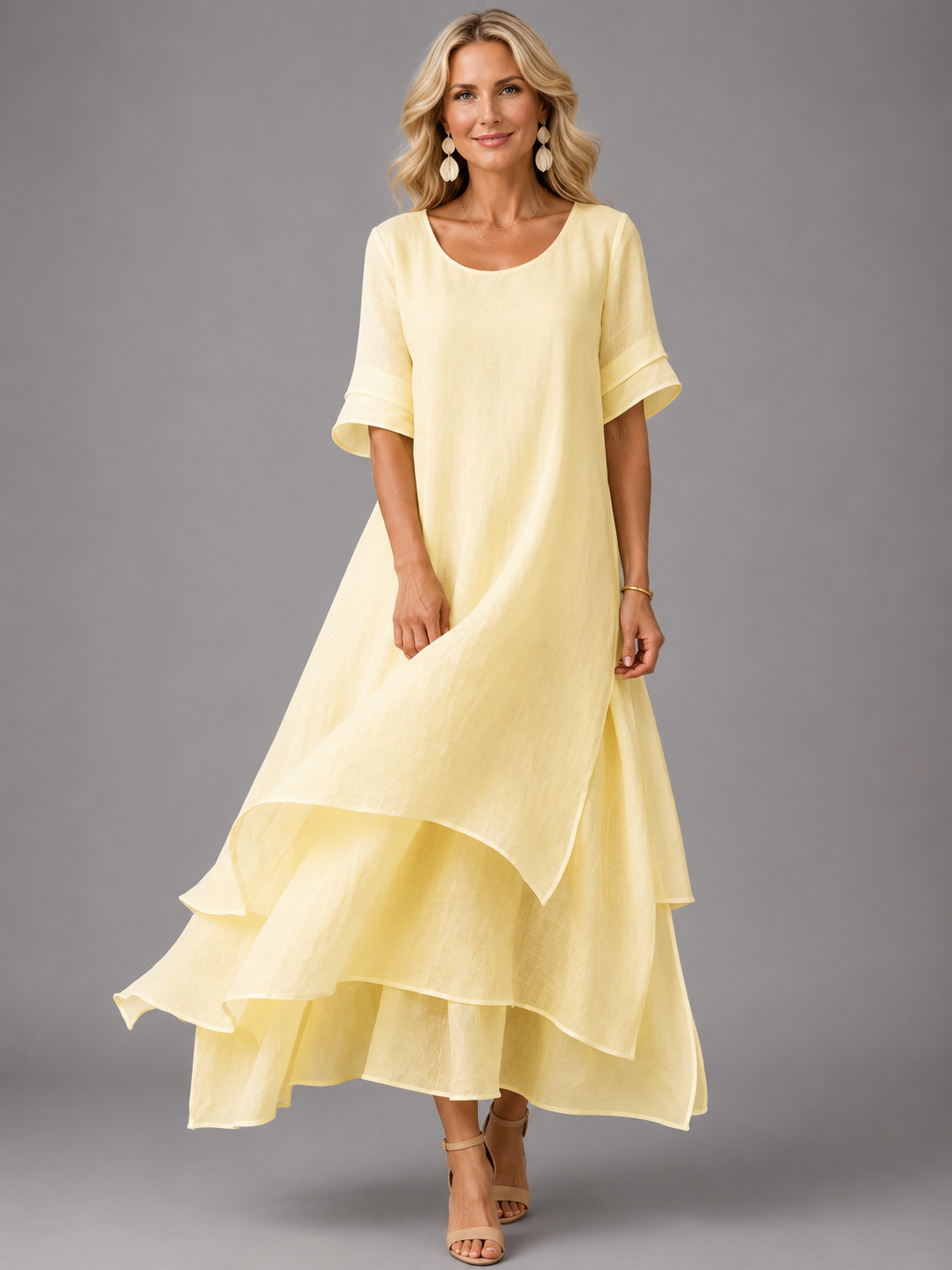 Vestido largo Flowing Grace