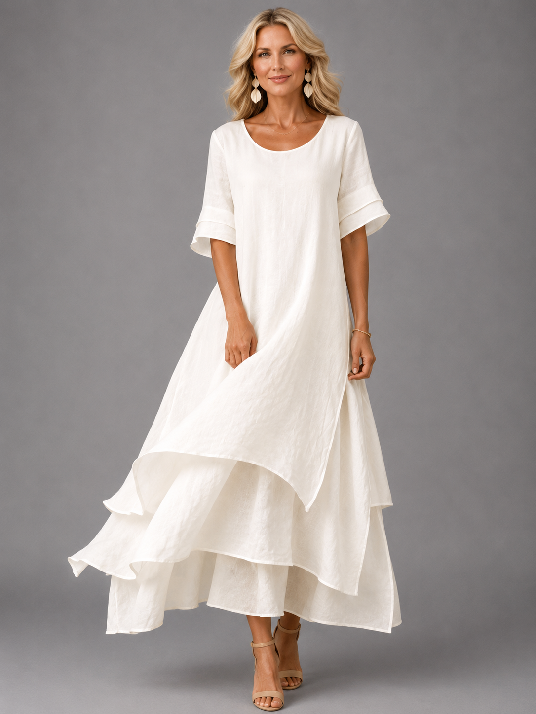 Vestido largo Flowing Grace