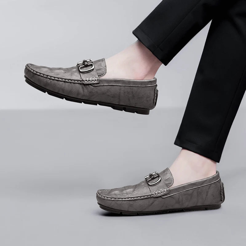 Mocasines de piel auténtica Dasio