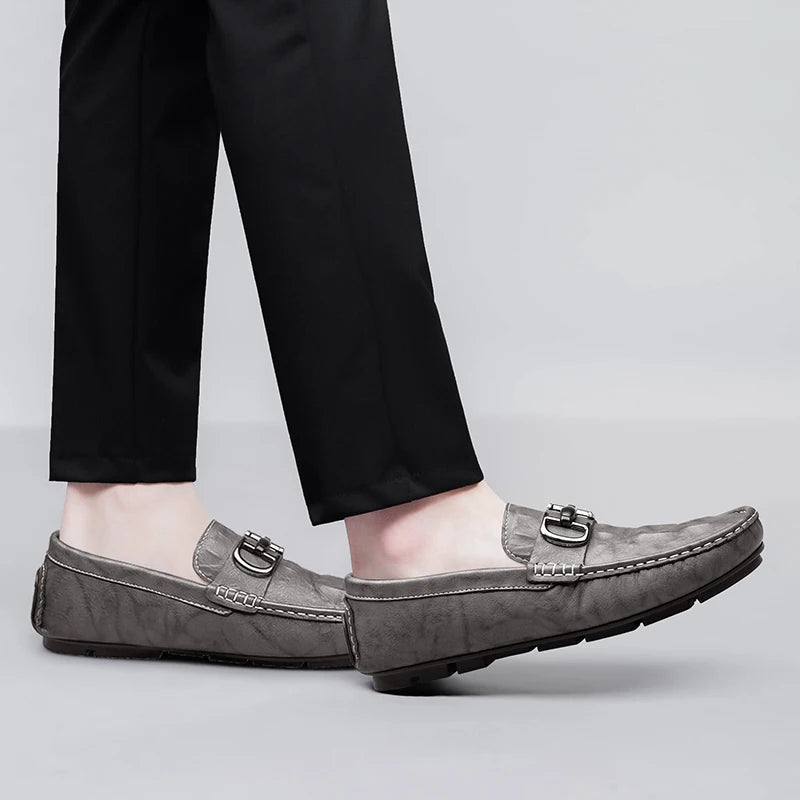Mocasines de piel auténtica Dasio