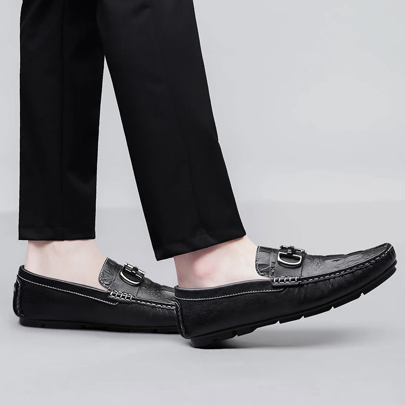 Mocasines de piel auténtica Dasio
