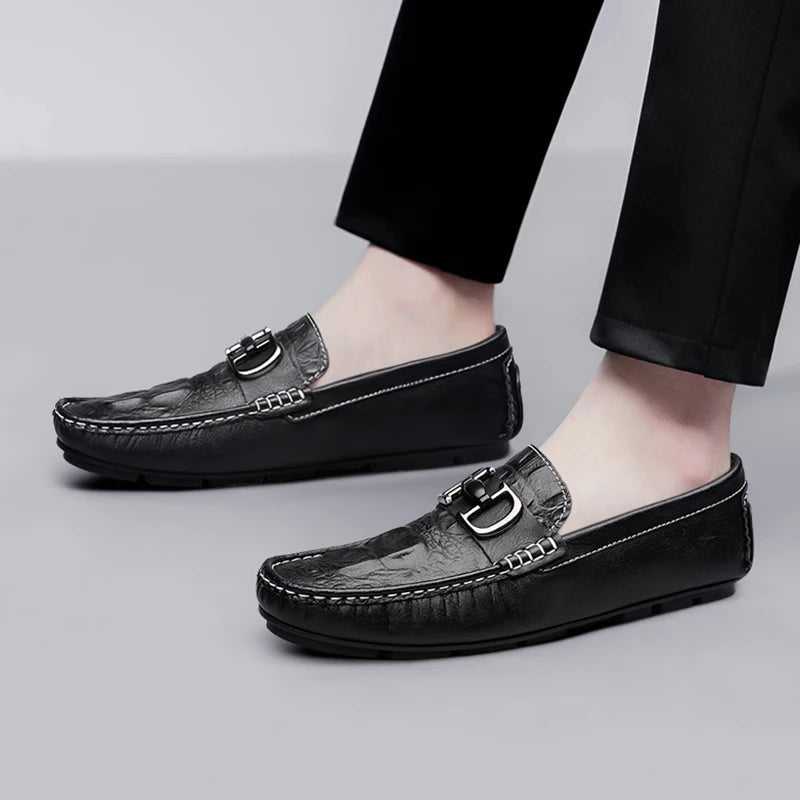Mocasines de piel auténtica Dasio