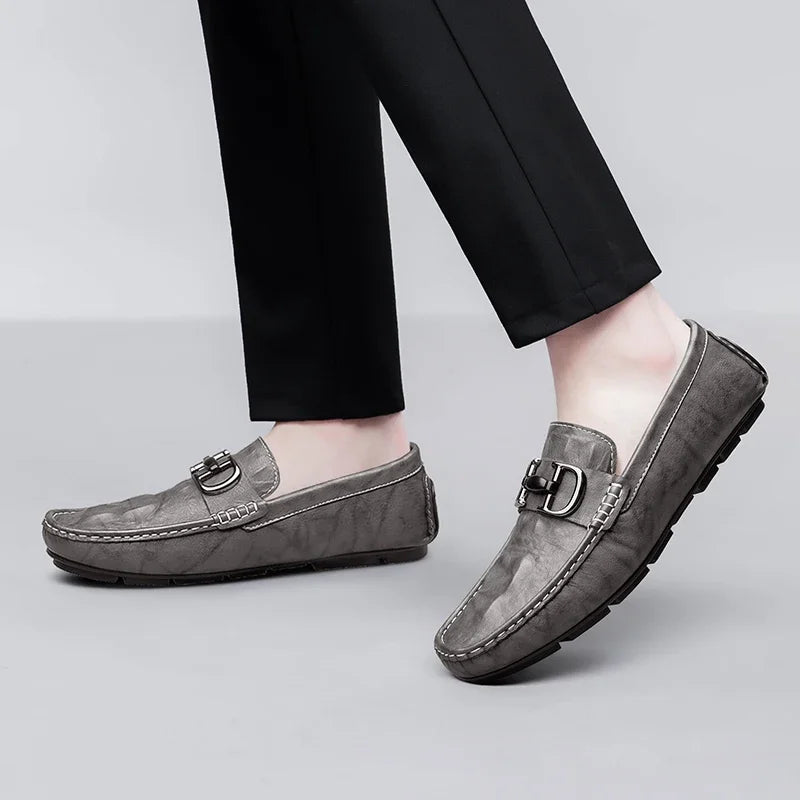 Mocasines de piel auténtica Dasio