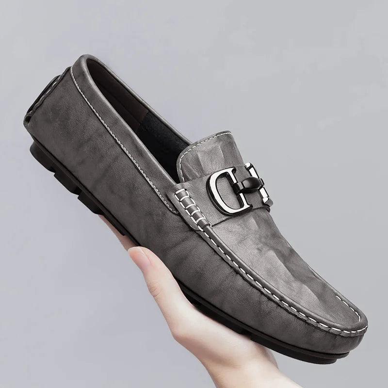 Mocasines de piel auténtica Dasio