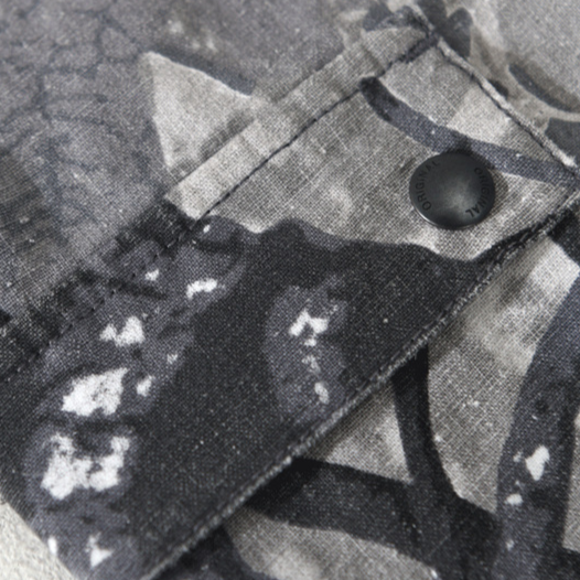 District Nine Camo Shorts