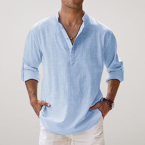 Camisa de verano de lino CAPRI