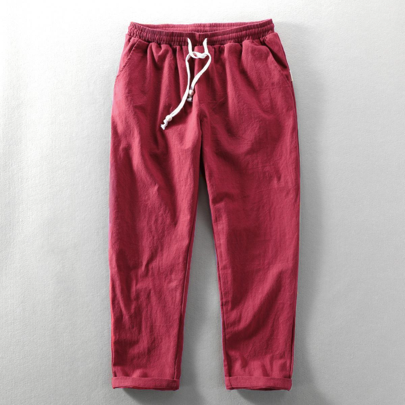 Pantalones de lino