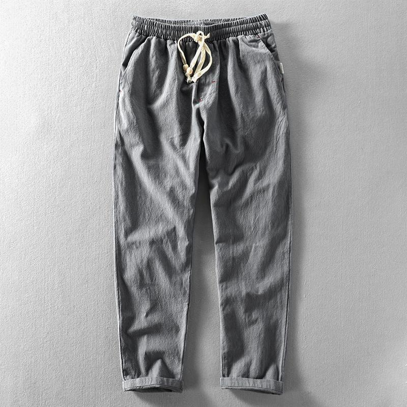 Pantalones de lino