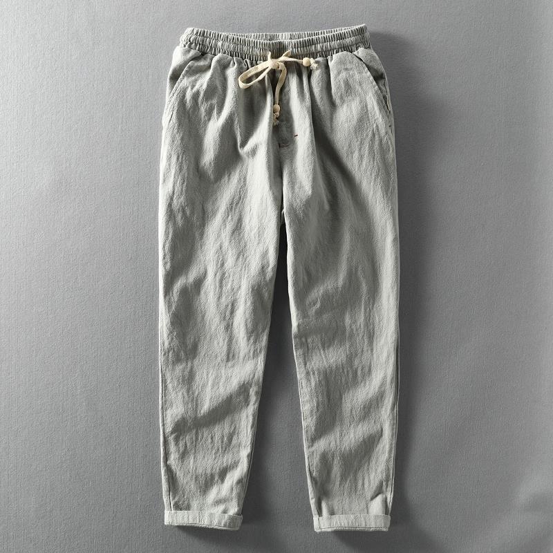 Pantalones de lino