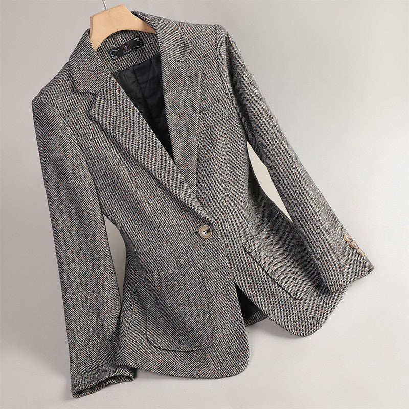 Blazer de mezcla de lana Abrienne
