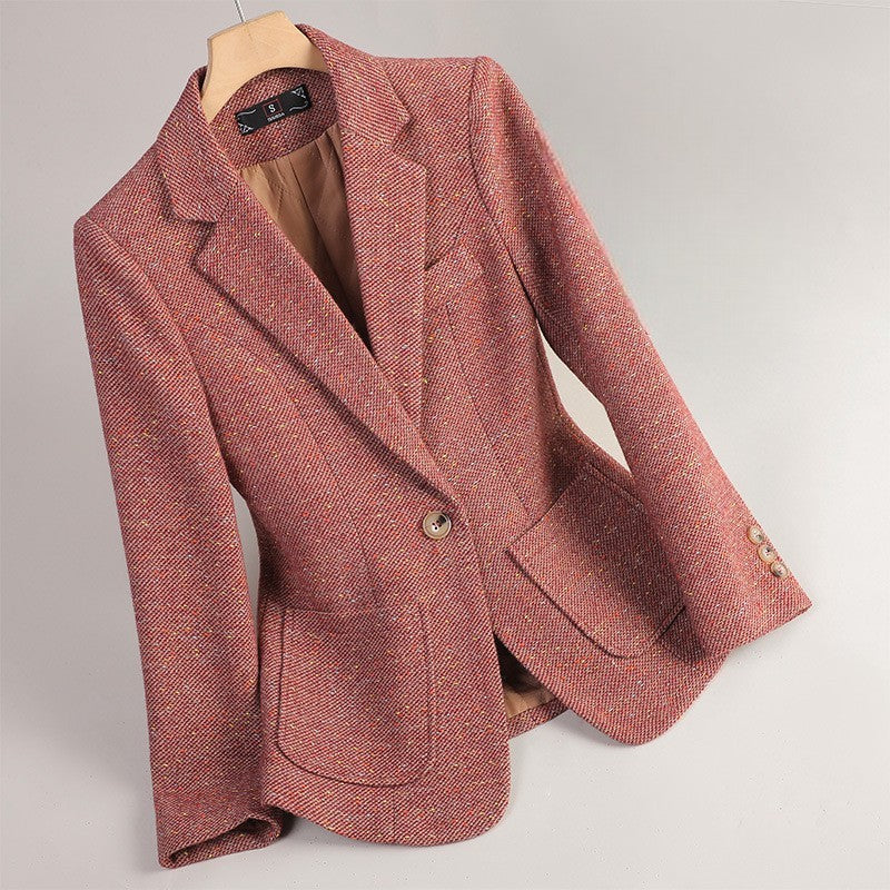 Blazer de mezcla de lana Abrienne