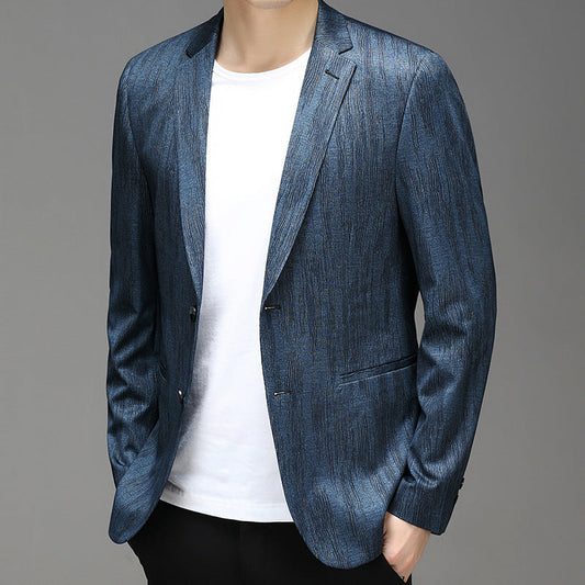 Midnight Textured Blazer