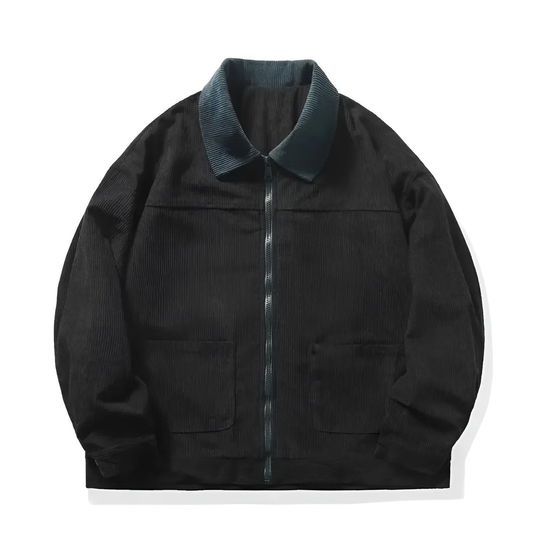 Chaqueta Montana de pana con bloques de color