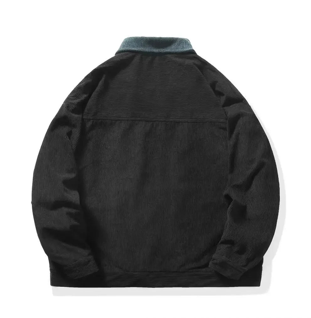Chaqueta Montana de pana con bloques de color
