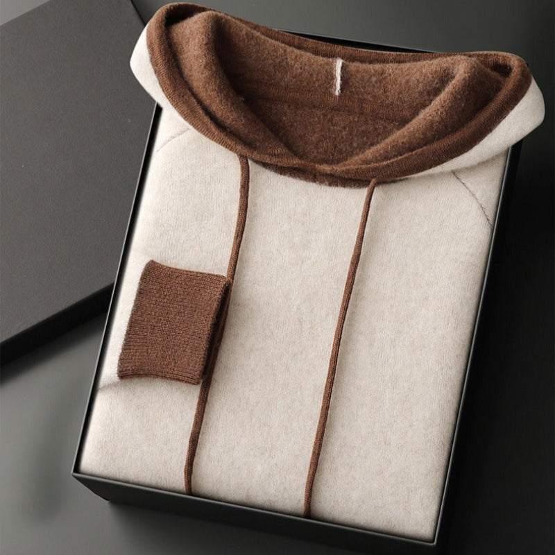 Sudadera con capucha de cachemir Ryden