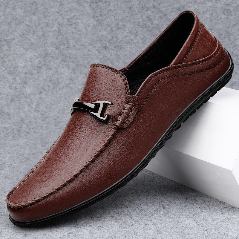 Mocasines Preston de piel auténtica