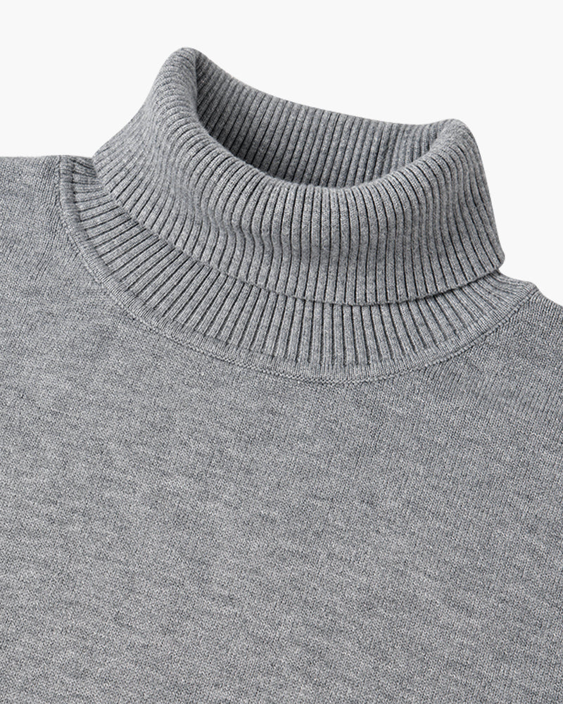 Jersey de cuello alto de lana merino JANGSAN