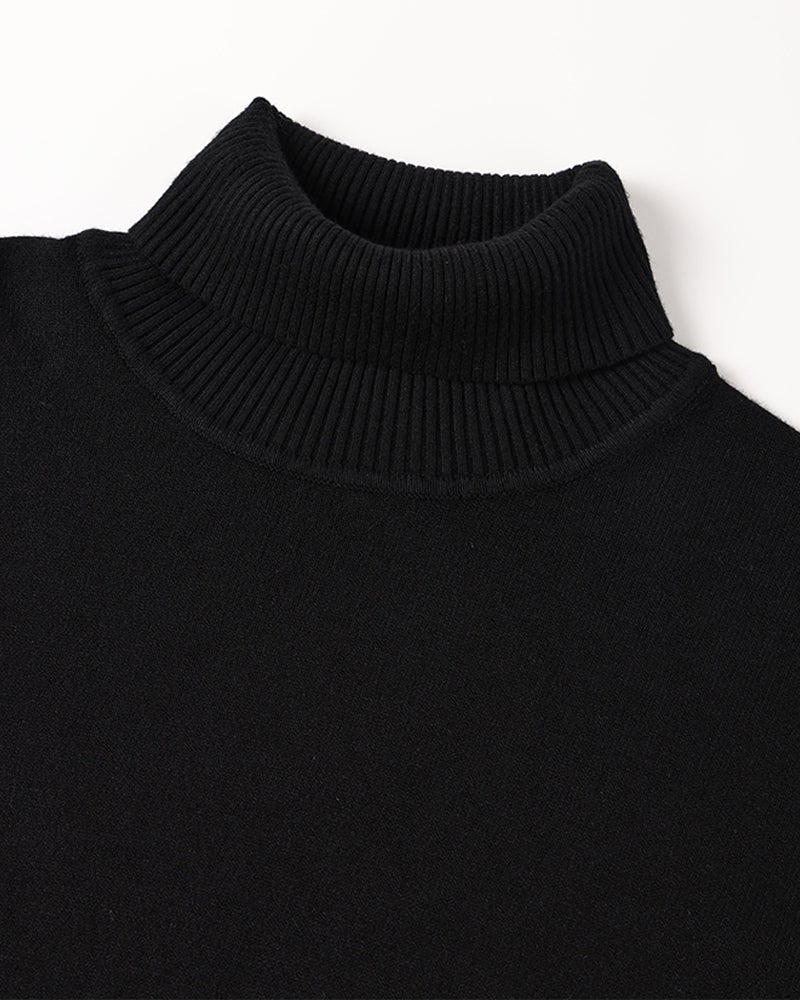 Jersey de cuello alto de lana merino JANGSAN