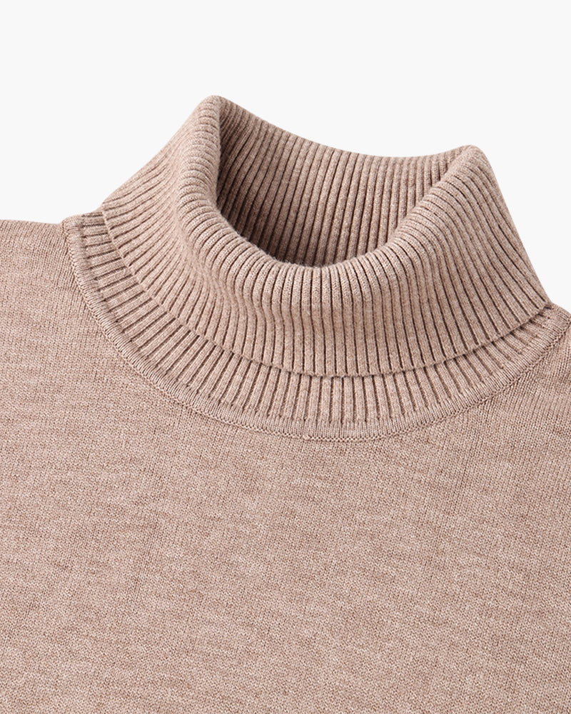 Jersey de cuello alto de lana merino JANGSAN