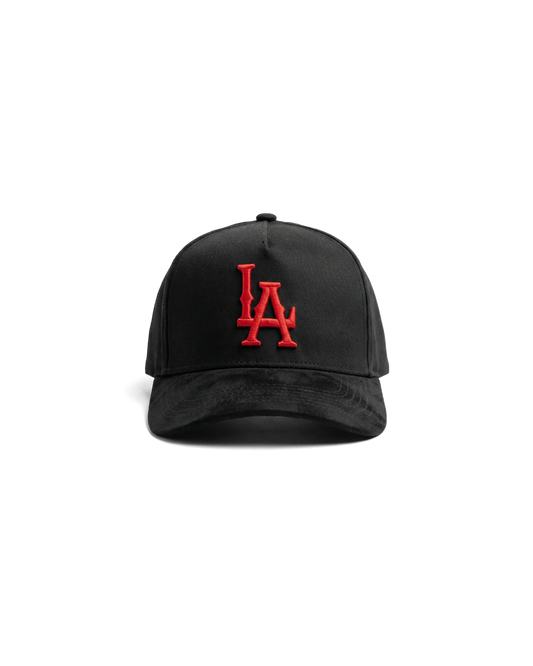 Honker Club LA Cap, black with red logo