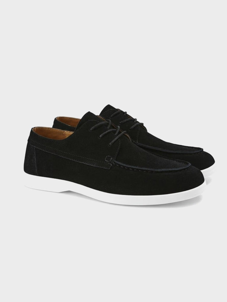 Zapatos de ante con cordones de primera calidad