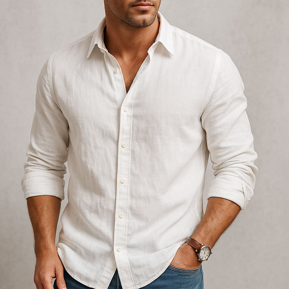 Camisa de lino