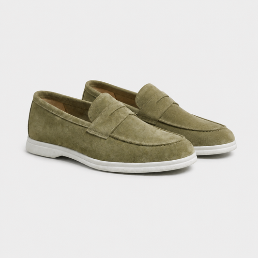 Mayfair Suede Penny Loafers