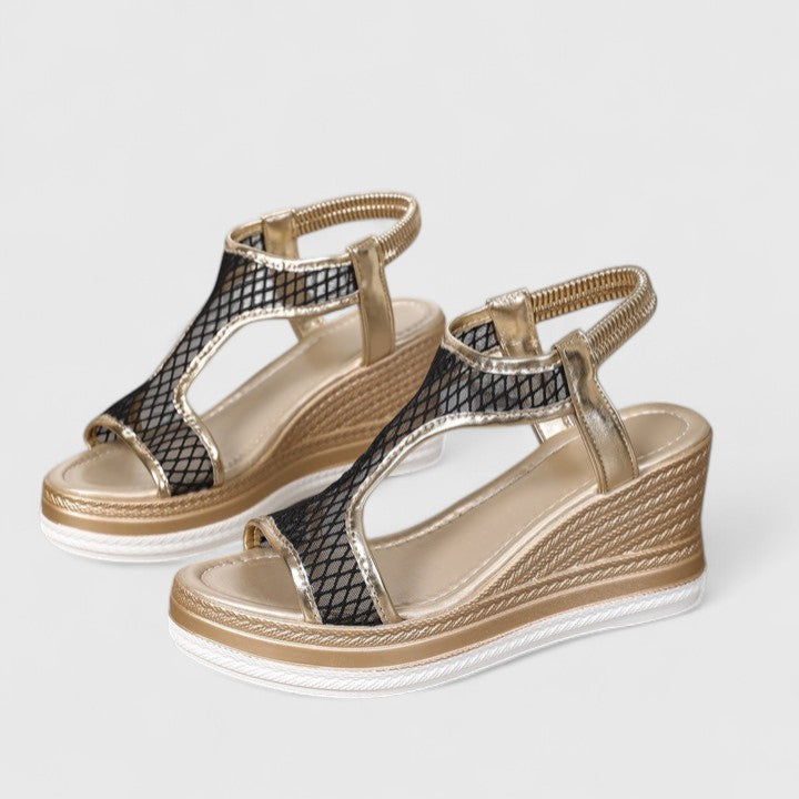 Sandalias ortopédicas de cuña