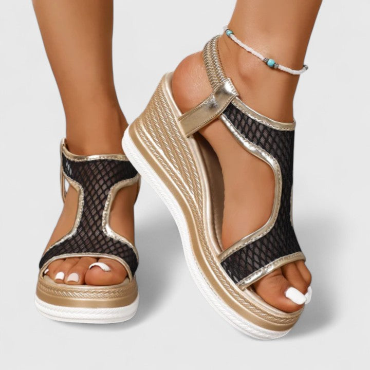 Sandalias ortopédicas de cuña