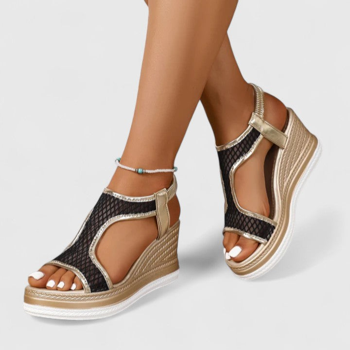 Sandalias ortopédicas de cuña